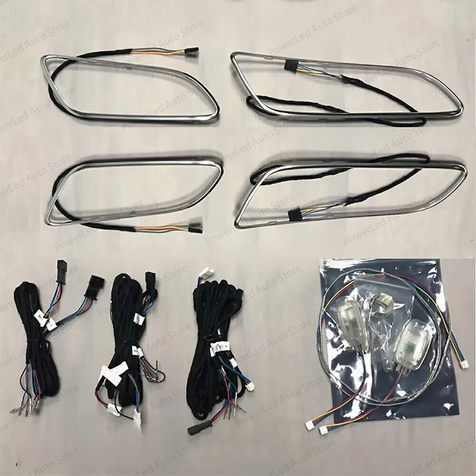 Luz ambiental LED de ventilación de aire de 12 colores para Mercedes Benz W117 CLA180 CLA200 CLA250 Foto 4 de 4