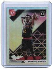 De'Andre Hunter Silver RC ▪ 2019-20 Optic  HOLO Prizm The Rookies #4 Hawks  READ