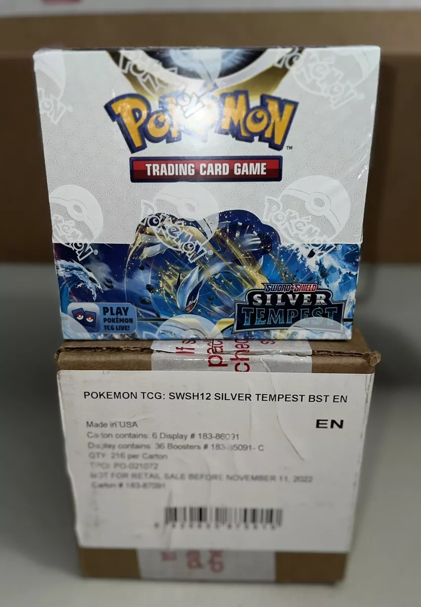 Pokémon TCG: Sword & Shield-Silver Tempest Booster Display Box (36 Packs)