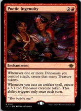 Magic the Gathering Poetic Ingenuity The Lost Caverns of Ixalan MTG Free Ship!