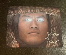 * JAMES PAX * signed 11x14 photo * BIG TROUBLE IN LITTLE CHINA * LIGHTNING * 4