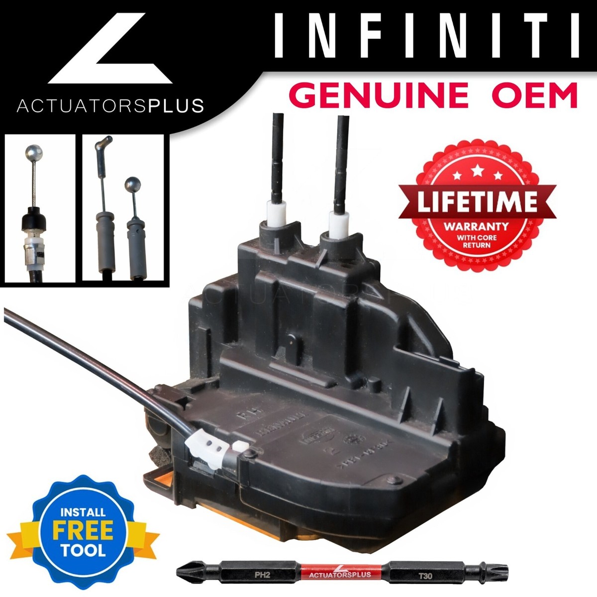 Infiniti G35 Coupe OEM Front Right Door Lock Actuator 03-04