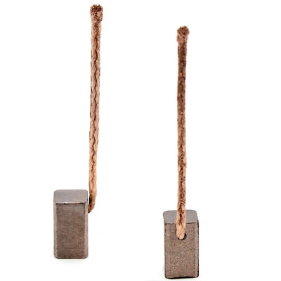 HOBBYPOWER24 Balais De Charbon Pour Moteur PKW KFZ 6 X 6 X 10 6X6X10 Alternateur 12 - 24 Volt