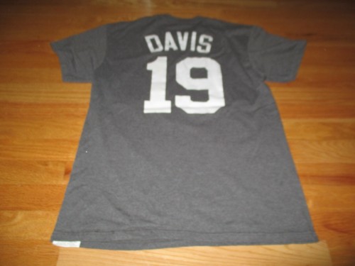 CHRIS DAVIS No. 19 BALTIMORE ORIOLES Baseball (MED) T-Shirt Jersey  - Foto 3 di 4