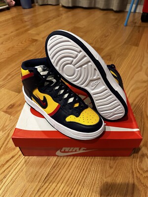 Size 9.5 - Nike Dunk Up Rebel High Michigan W