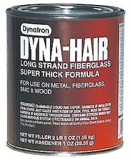 New 472 Bondo (3M Company) Dyna-Hair Long Strand Fiberglass Super Thick Formula