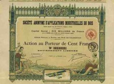 Societe Anonyme D Applications Industrielles du Bois 1919 Paris Flugzeuge DEKO