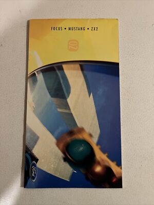 Vintage 2001 Ford Focus Mustang 2002 Brochure WTC Twin Towers 911