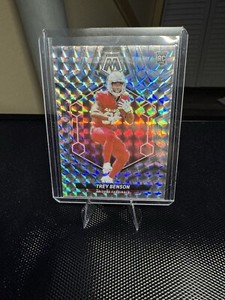 2024 Mosaic - Rookies Silver Prizm #360 Trey Benson (RC)