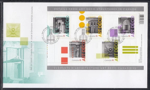 Canada Scott 2471 FDC - Art Deco