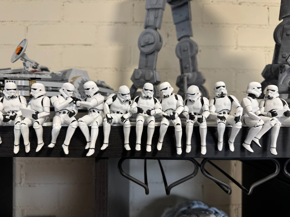 Star Wars Stormtrooper Lunch Break – Iconic Tribute 3D Print Model