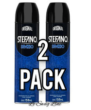 2 Pck STEFANO SPAZIO Aerosol Deodorant FOR MEN 159ml each