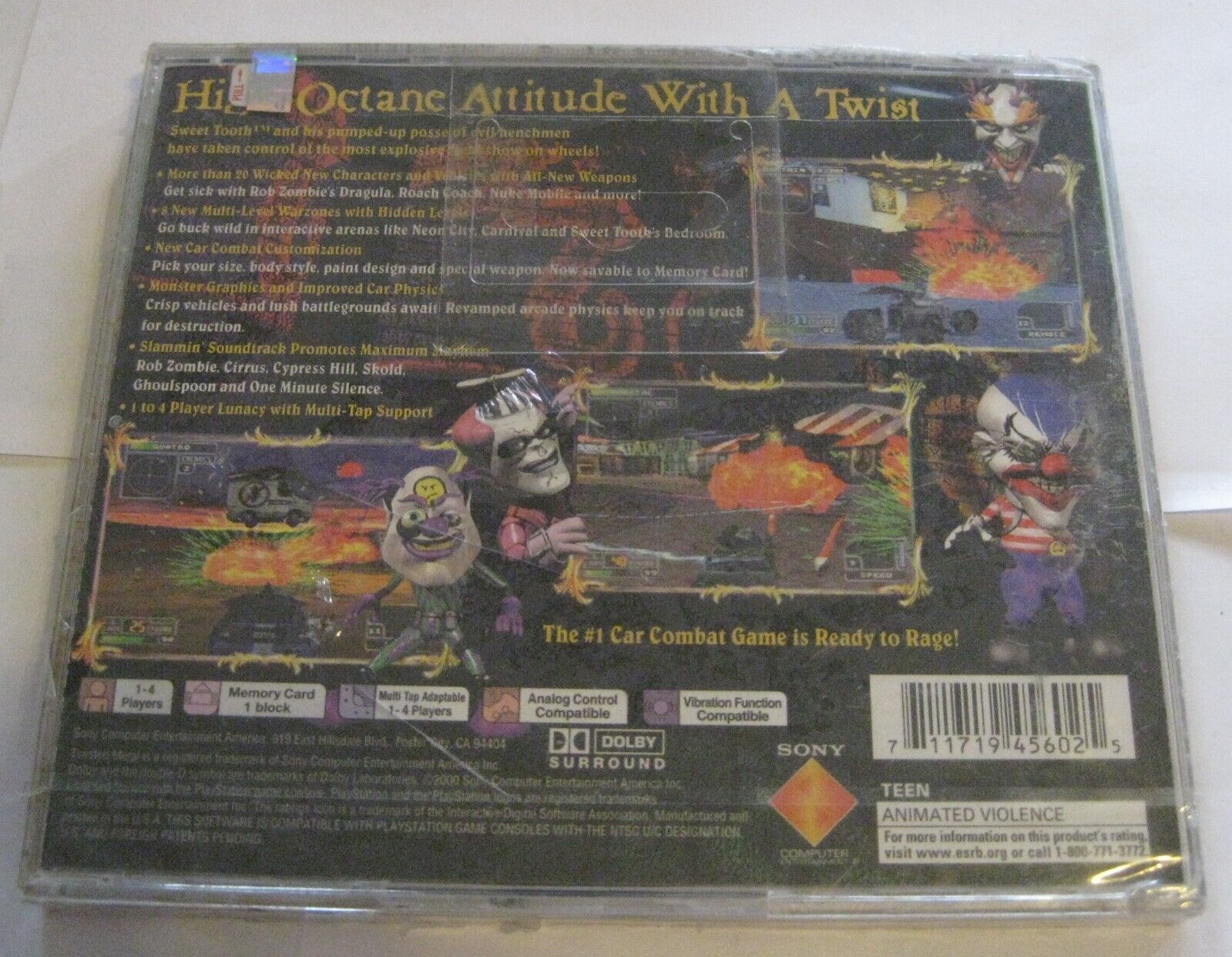 Twisted Metal 4 - PS1 Game - Used – Retroaholics