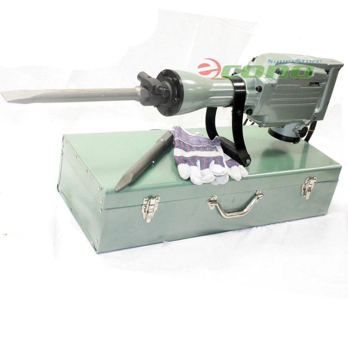 1500W Demolition Jack Hammer Concrete Breaker 1500 Watt Drive Way.