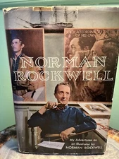 1960  My Adventures As An Illustrator  Norman Rockwell Stated 1st Edition HCDJ