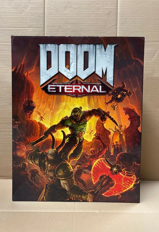 RARE DOOM ETERNAL Retail Box + Limited Poster FALSE Release Date 11-22-2019 NEW! - Bild 4 von 4