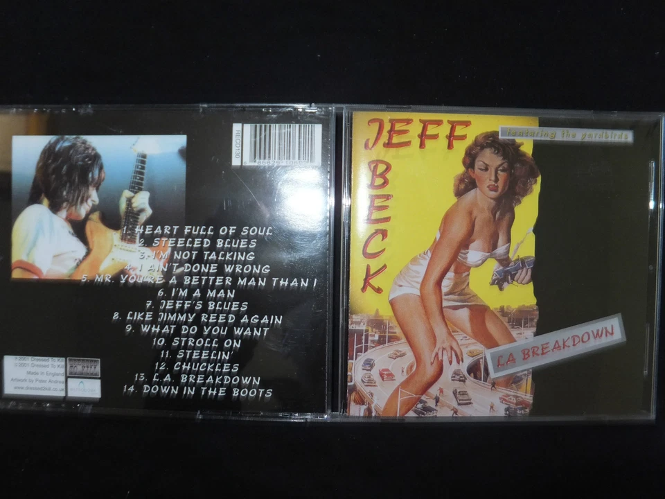 RARE CD JEFF BECK / L.A BREAKDOWN / - Photo 1/1