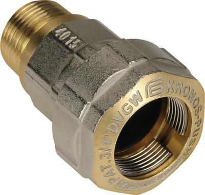 Kronos Push Rohranschluss 1 1/2'' AG