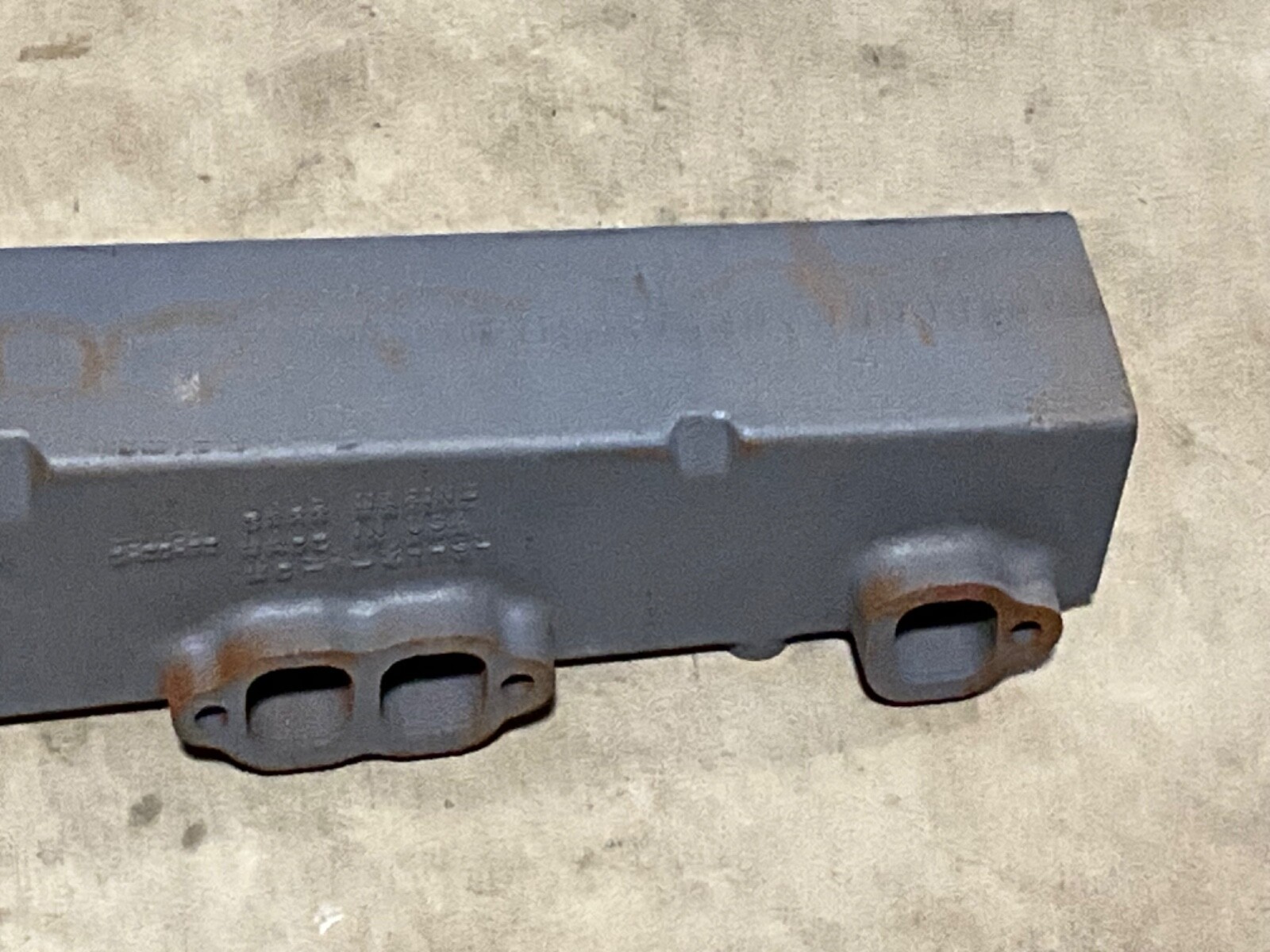 BARR MARINE EXHAUST MANIFOLD MC147737, NEW OLD STOCK, SHELF WEAR eBay