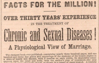 1871 DR LA CROIX CHRONIC & SEXUAL DISEASE PHYSIOLOGICAL VIEW MARRIAGE ALBANY NY