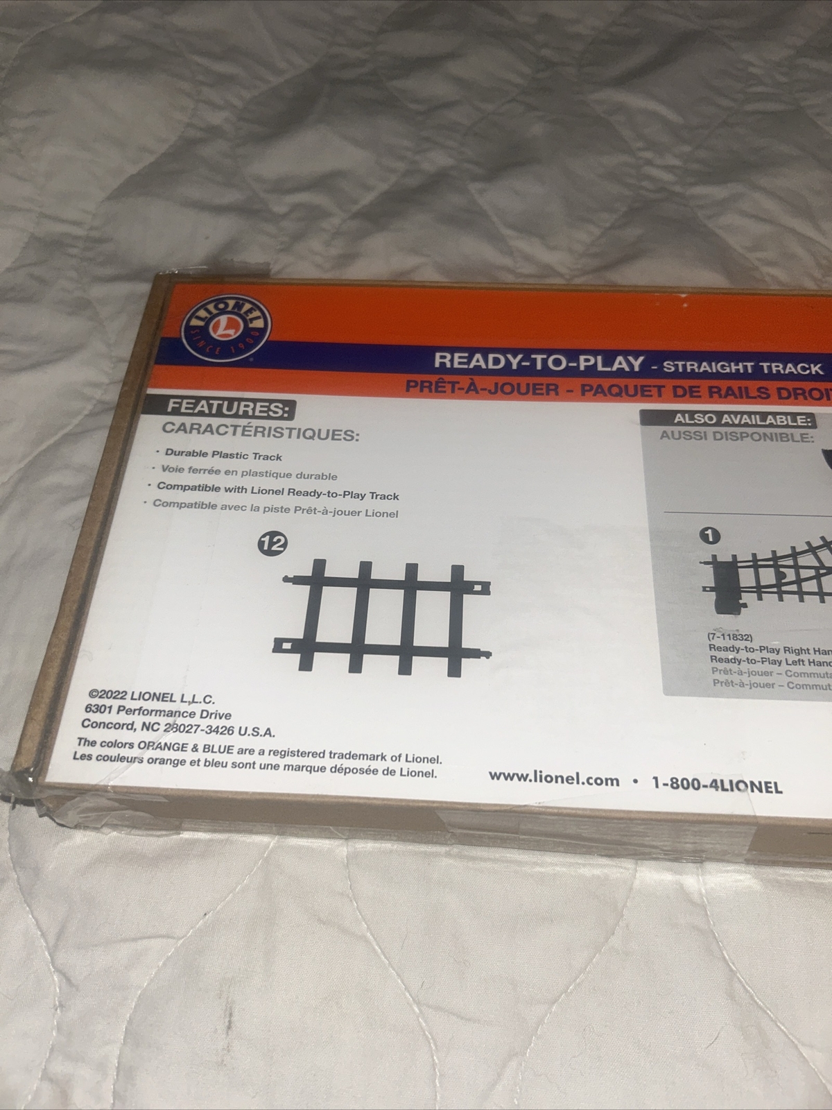 New 12 Pc. Lionel Ready to Play Straight Track 711826 23922011459 eBay
