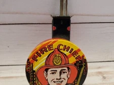 Vintage 1950s Fire Chief Bicycle Siren N.Y USA Ranger Steel VERY NICE