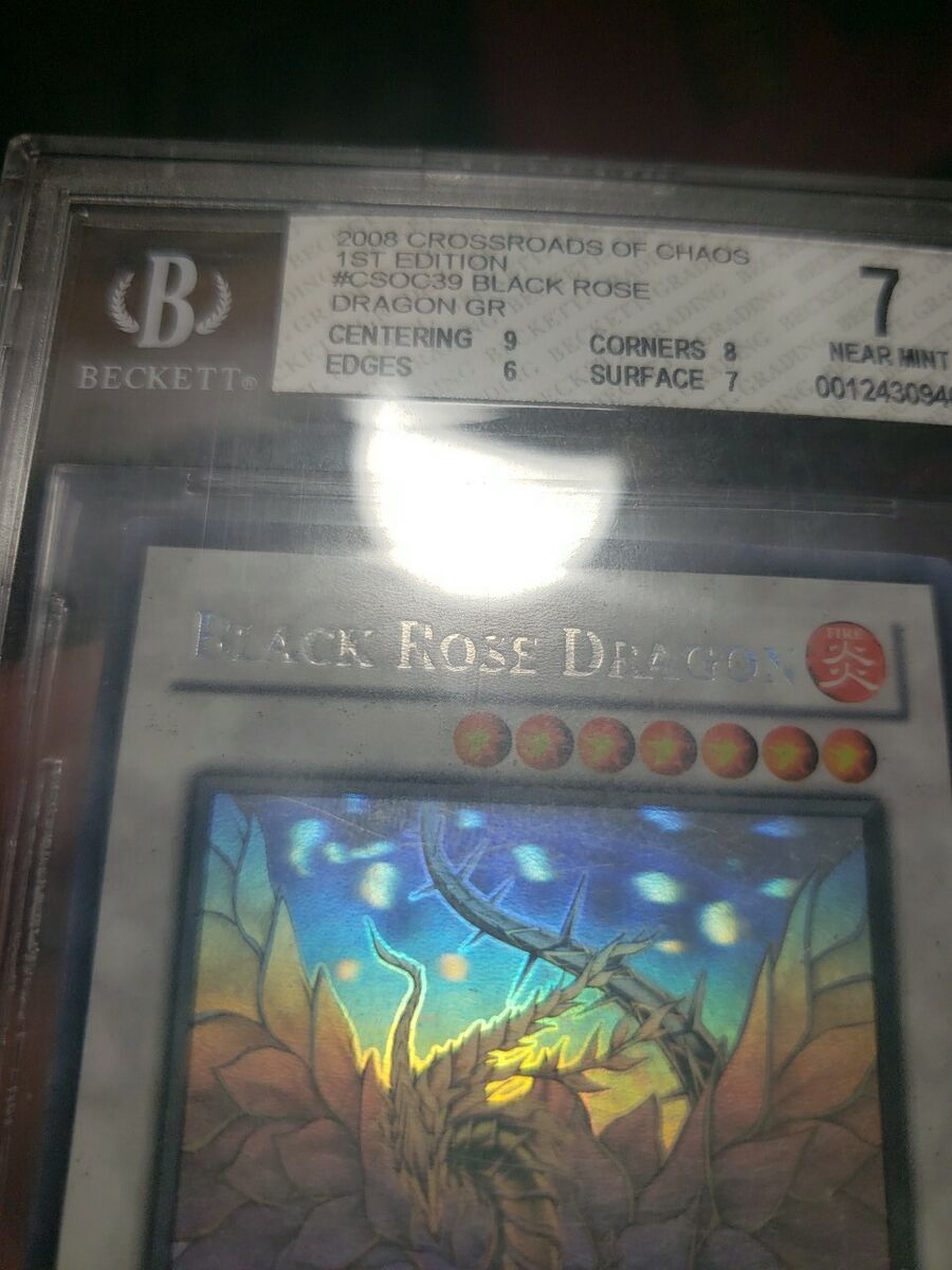 Misprint Ghost Rare 1st Ed. Black Rose Dragon | eBay Misprint Ghost Rare 1st Ed. Black Rose Dragon | eBay