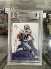 Danny Amendola 2008 SP Authentic Rookie Card #129 Beckett Graded 9 954/1399. rookie card picture