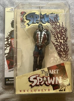 THE ART OF SPAWN McFarlane Toys Series 27 Exclusive HANGING SPAWN WITH CAPE!!! 