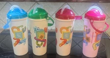 (4) Great Wolf Lodge Soda Cup Travel Whirley DrinkWorks Resort Souvenir Bottle