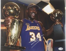 Shaquille O’Neal Autographed 11x14 Photo HOF & 4× NBA Champ (JSA) Lakers legend!