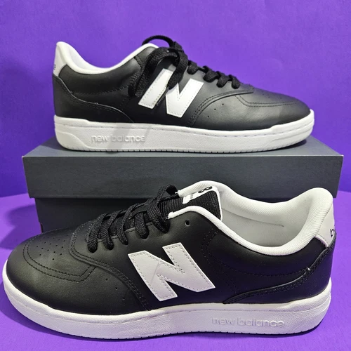 NUOVE scarpe sneakers uomo taglia 10 New Balance BB80 ayletic nere bianche BB80BLK