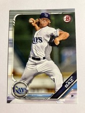 Shane Baz 2019 Bowman Prospect #BP-117 Tampa Bay Rays