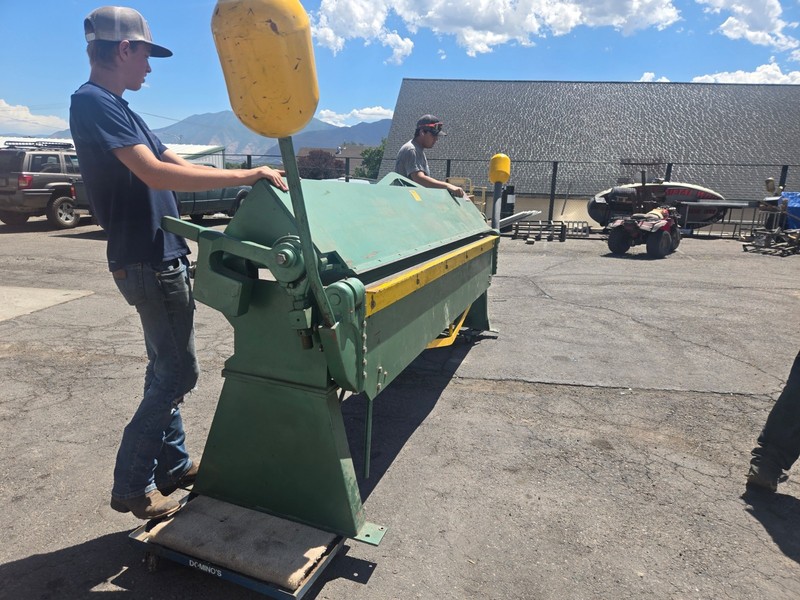 Tin Knocker, 10 foot Leaf Brake