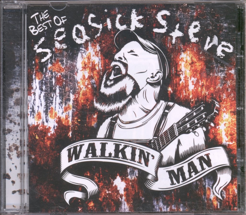 Seasick Steve Walkin' Man: the Best of CD Europe Rhino 2011 825646634033