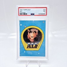 1987 Topps ALF 18 Character Sticker PSA 7