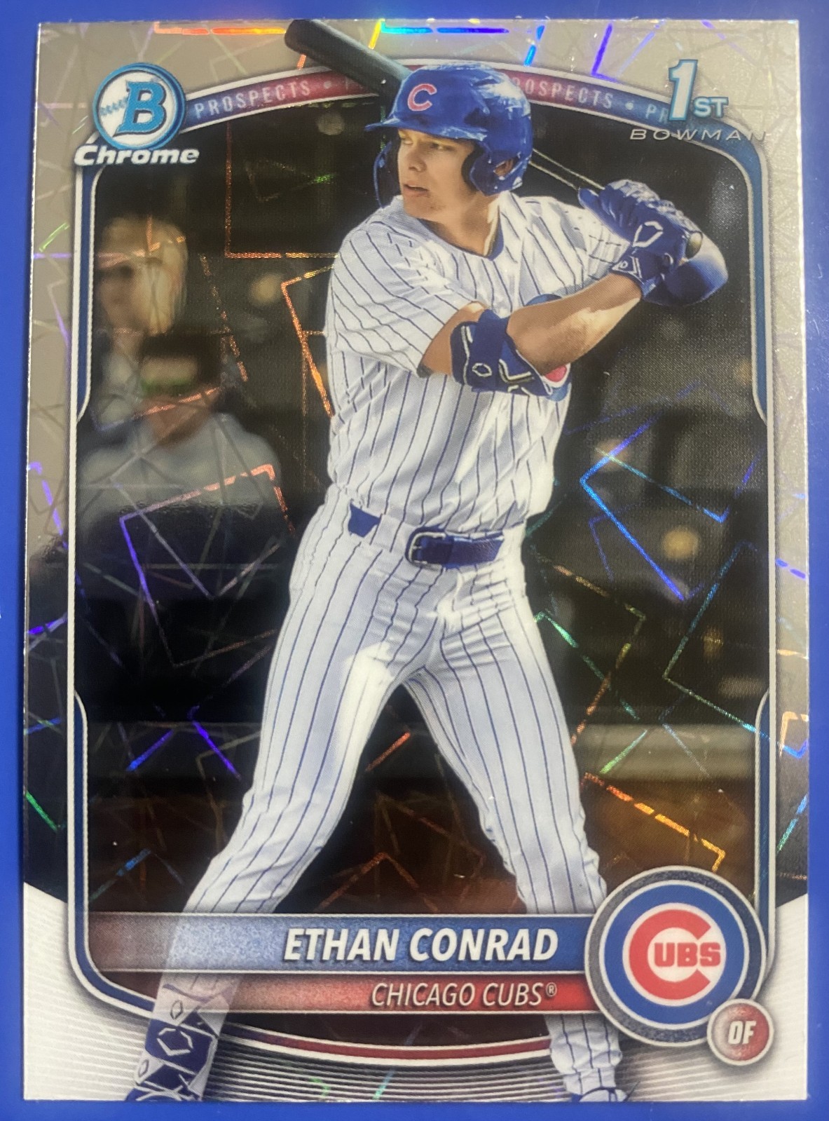 2025 Bowman Draft Chrome Ethan Conrad #BDC-17 1st Bowman Lazer Refractor