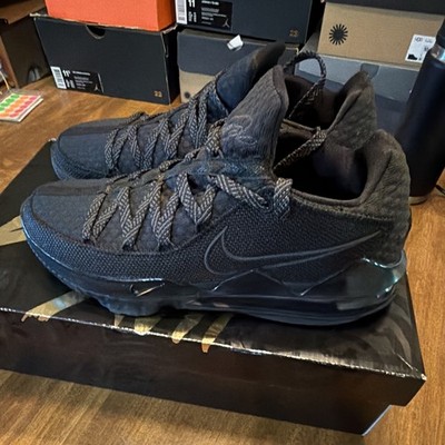 Nike LeBron 17 Low Triple Black Black/Black/Black Men s Sneaker CD5007-003