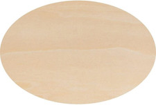 Wooden Oval Cutout 10.5 X 6.5 Inch,Bag of 5 Unfinished Wood Oval Cutout Shape 10
