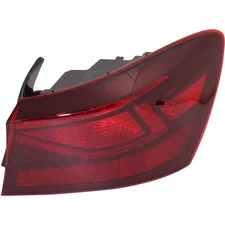 Tail Light For 2019-2022 Kia Forte Passenger Side Outer Halogen Assembly
