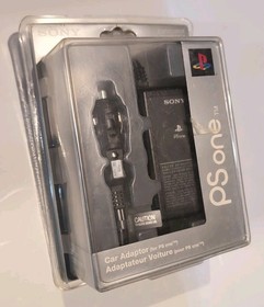 Genuine Sony PlayStation PSOne Car Adapter SCPH-170 Damage Box Brand New Sealed