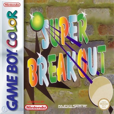 Nintendo GameBoy Color - Super Breakout EU mit OVP OVP beschädigt