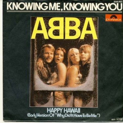 ABBA - Knowing Me, Knowing You 7'' Single Inj Vinyl Pop Disco 81922