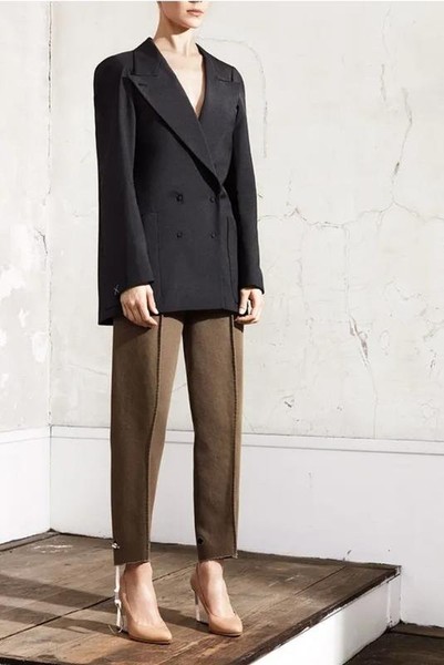 Women Maison Margiela Trousers Black L