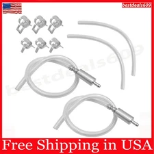 2 Pcs Brake Bleeder Hose, One Way Check Valve Tube Bleeding Tool Kit For...
