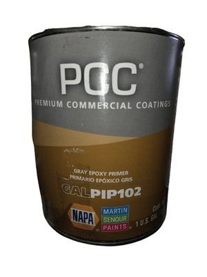 #ad PIP102 NAPA PCC Gray Epoxy Primer Martin Senour Commercial Coating 1 Gallon $120.00