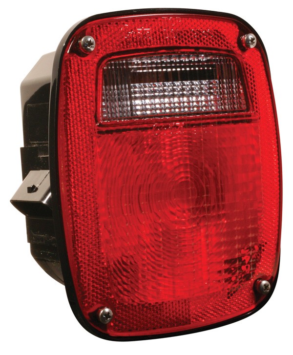Grote STT LAMP, RED, SUPERNOVA LED, W/LIC, RH, OE CONNECTION (53630)