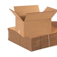 Shipping Boxes Small 12"L x 9"W x 6"H 25-Pack - Corrugated Cardboard Box for ...