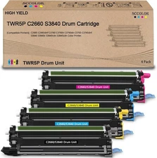 TWR5P C2660 S3840 Drum Cartridge / Imaging Kit 331-8434 for Dell C2660dn C2665