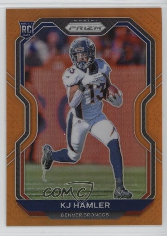2020 Panini Prizm Rookie Orange Prizm 103/249 KJ Hamler #315 Rookie RC 0i21